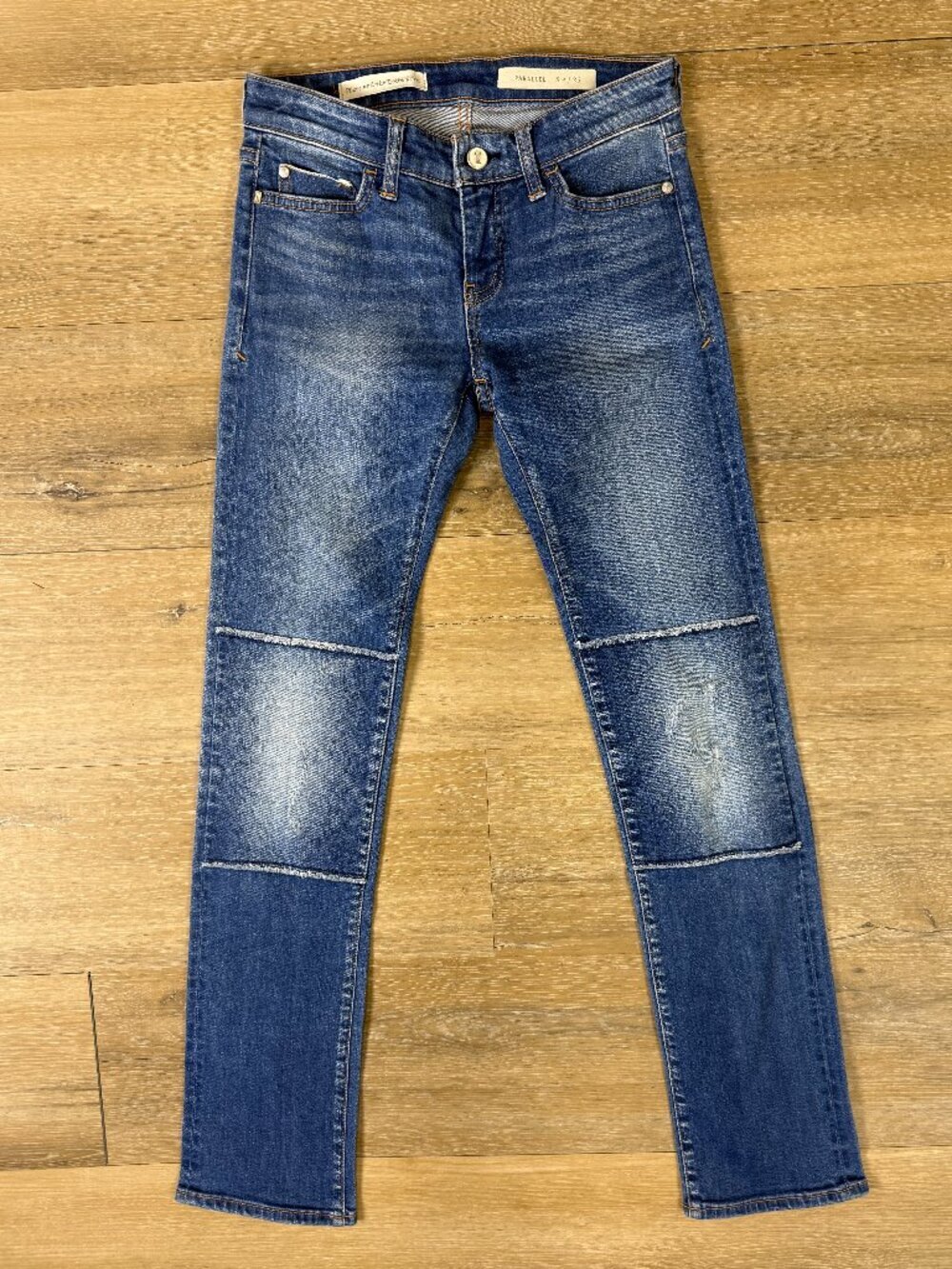 Pilcro and the Letterpress Anthropologie Parallel Distressed Jeans | 25